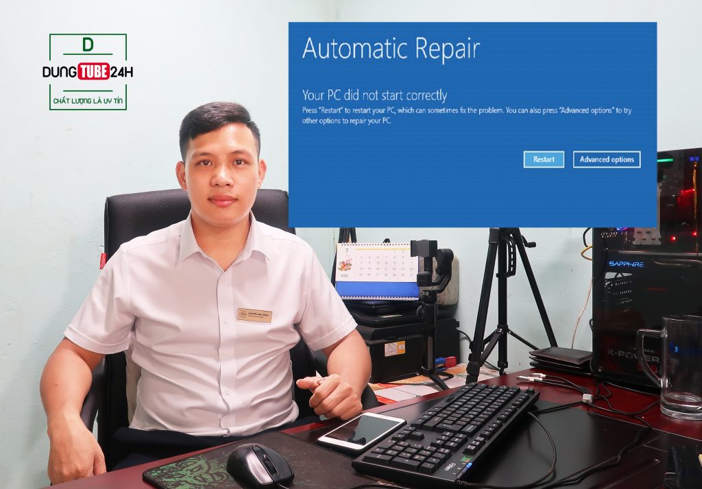 lỗi Automatic repair